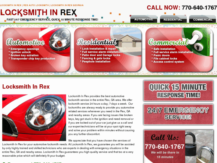 www.locksmithinrex.com