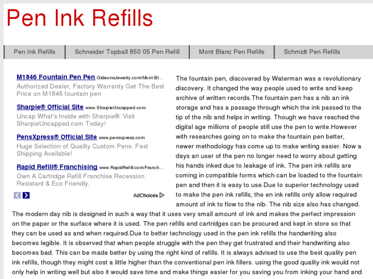 www.peninkrefills.com