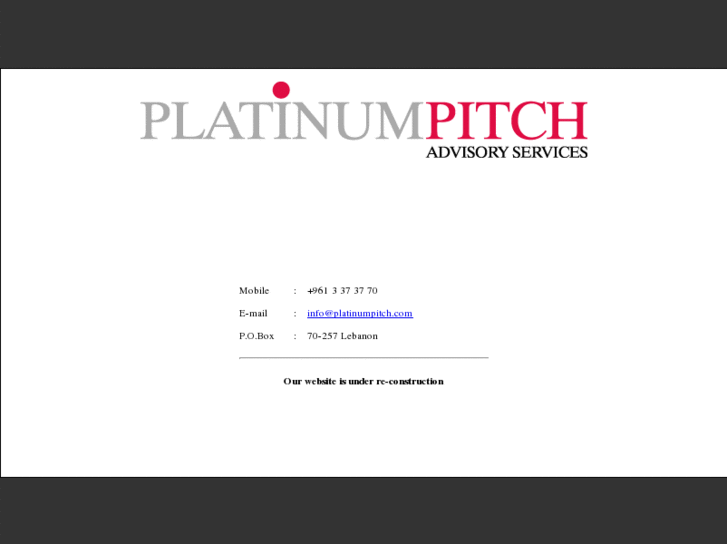 www.platinumpitch.com