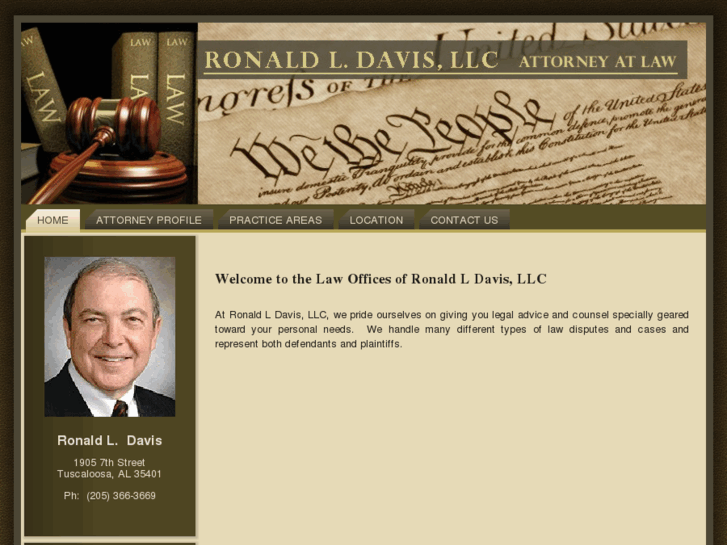 www.rondavislaw.net
