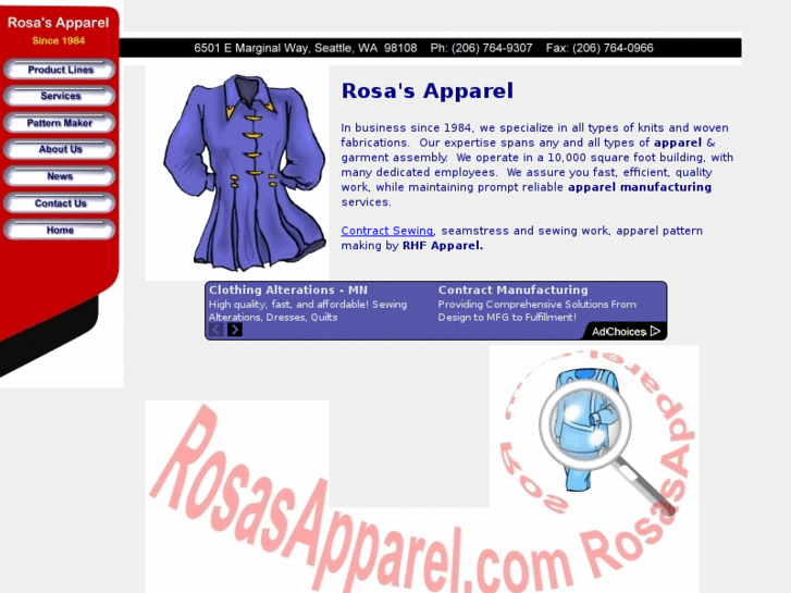 www.rosasapparel.com