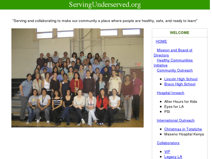 www.servingunderserved.org