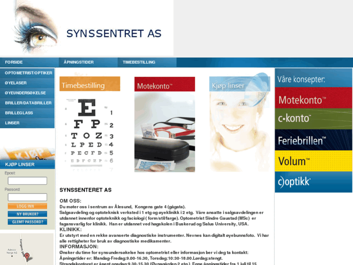 www.synssenteret.com