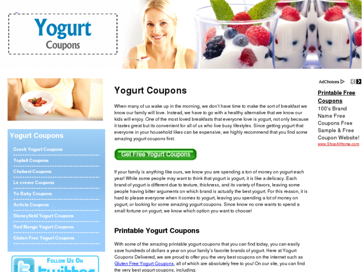 www.yogurtcouponsdelivered.com