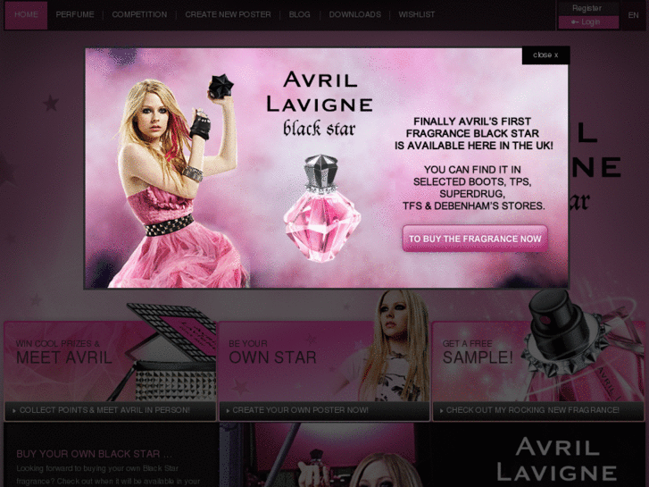 www.avrillavignefragrance.com