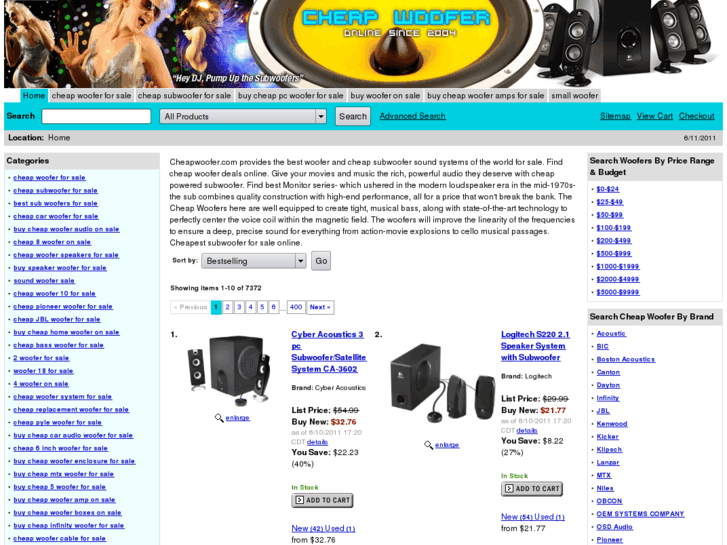 www.cheapwoofer.com