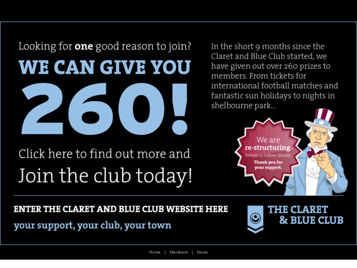 www.claretandblueclub.com