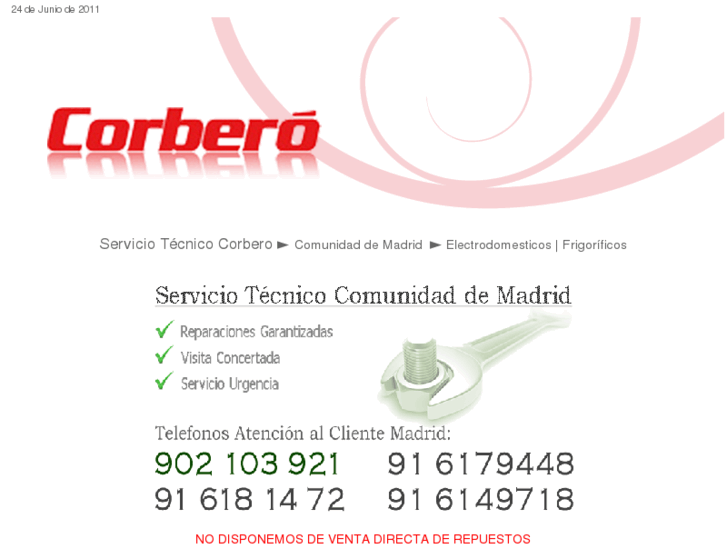 www.corbero-madrid.com.es