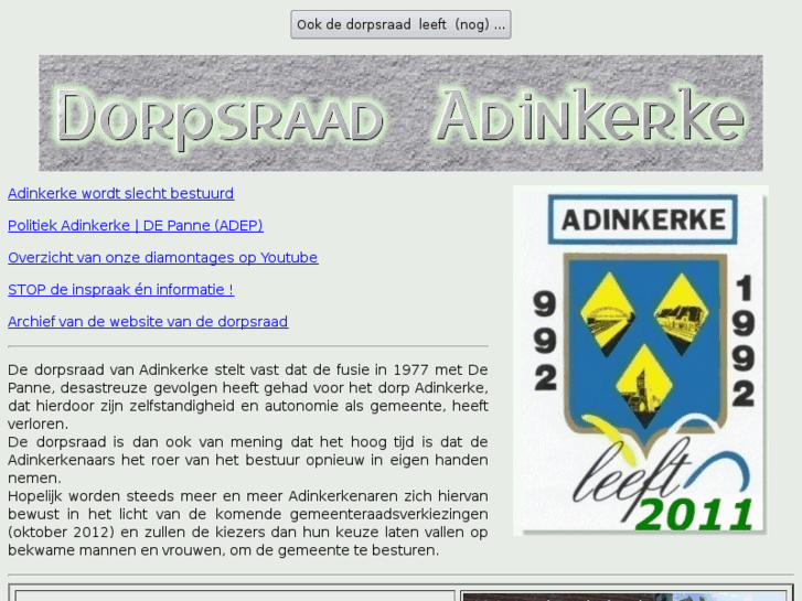 www.dorpsraadadinkerke.be