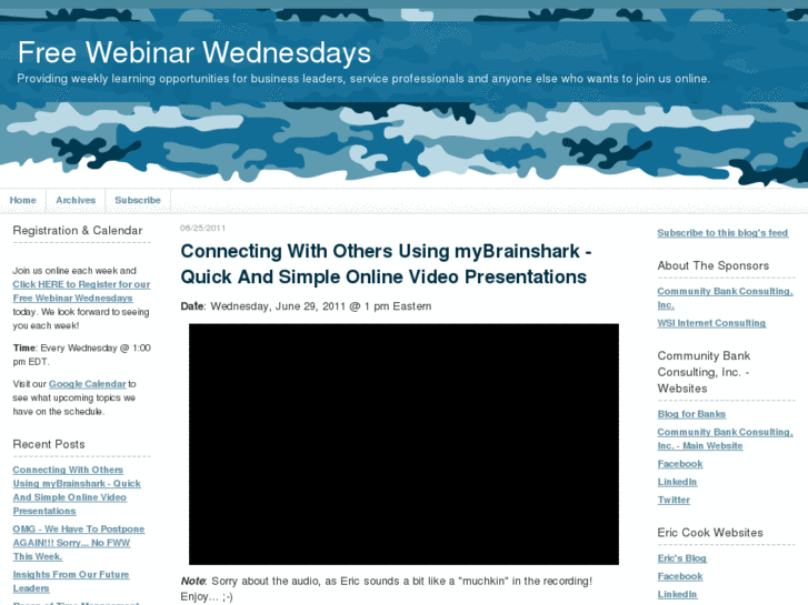 www.freewebinarwednesday.com