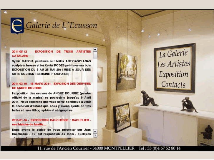 www.galerie-ecusson.com