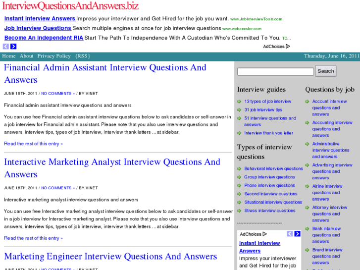 www.interviewquestionsandanswers.biz