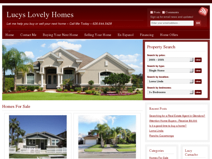 www.lucyslovelyhomes.com