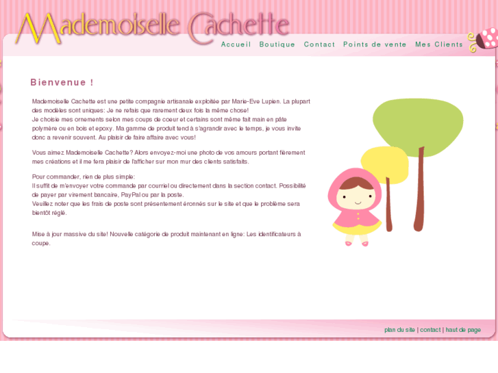 www.mademoisellecachette.com