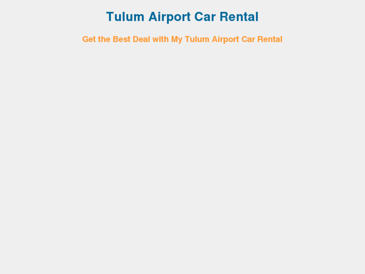 www.mytulumairportcarrental.com