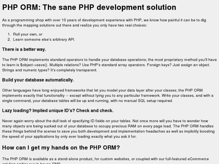www.phporm.com