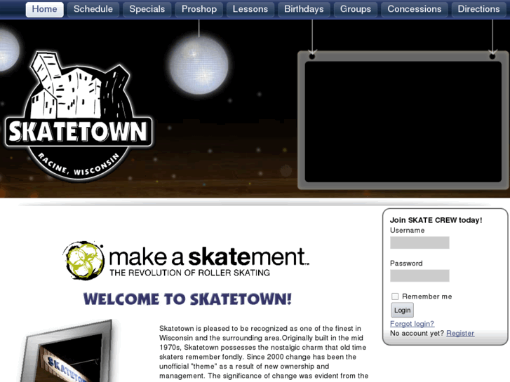 www.skatetownracine.com