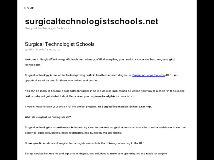 www.surgicaltechnologistschools.net