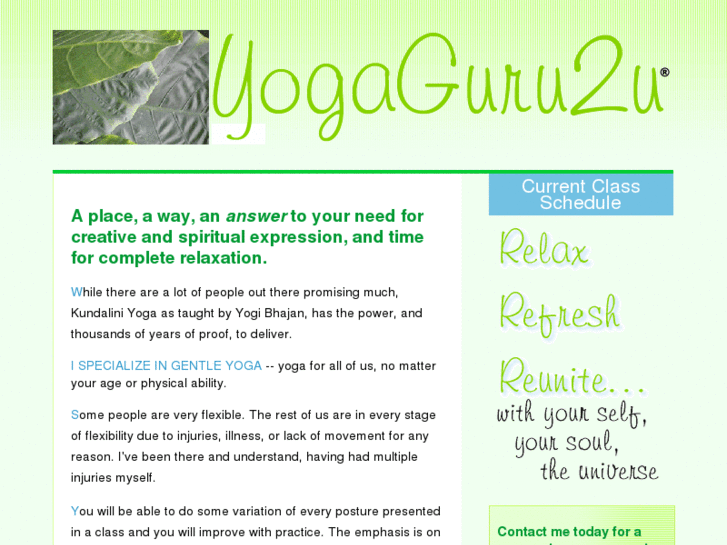 www.yogaguru2u.com