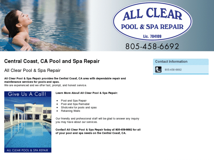 www.allclearpoolandsparepair.com