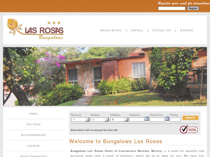 www.bungalowshotellasrosas.com