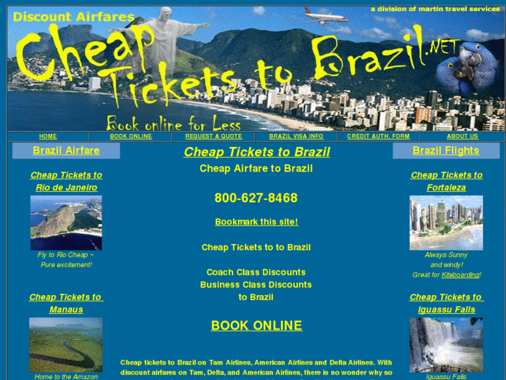 www.cheapticketstobrazil.net