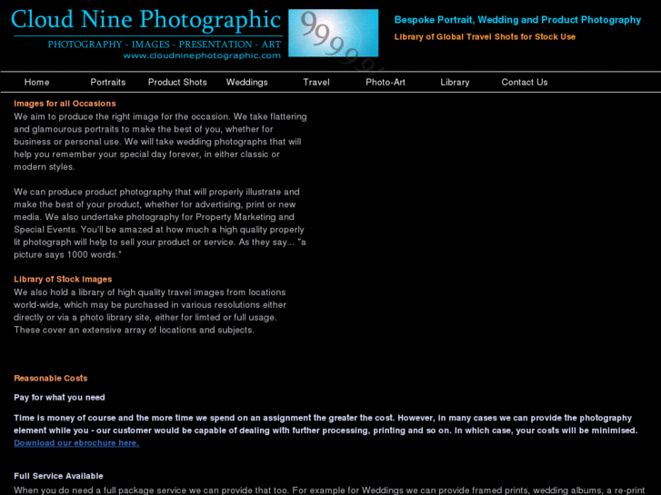 www.cloudninephotographic.com