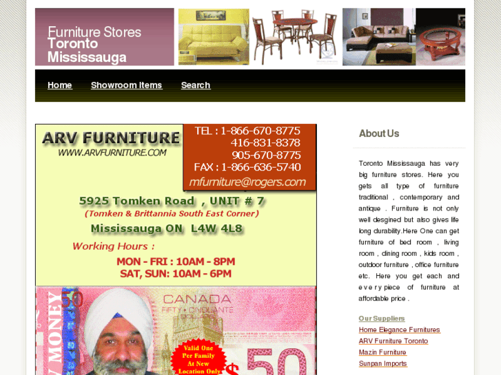 www.furniturestorestorontomississauga.com