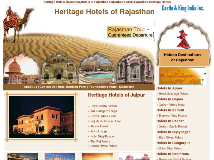 www.heritagehotelsofrajasthan.com