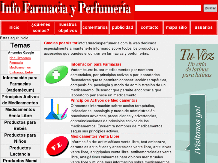 www.infofarmaciayperfumeria.com