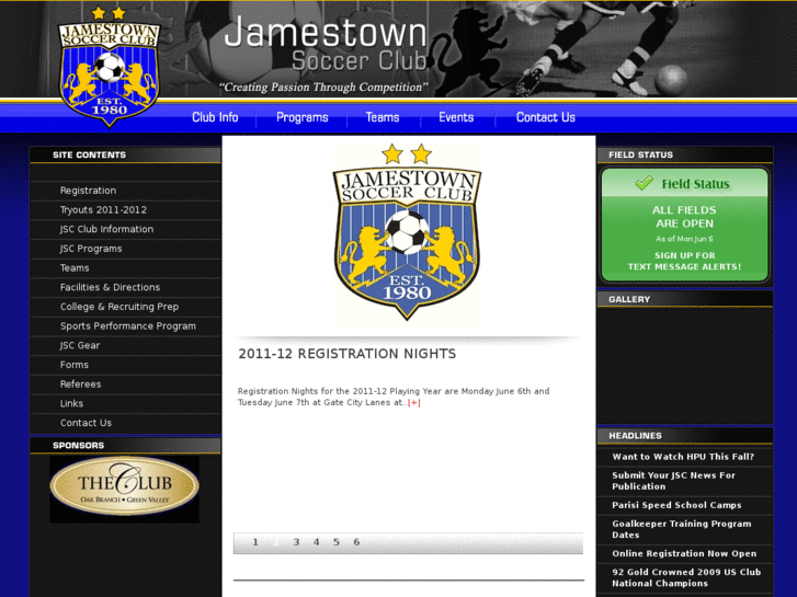 www.jamestownsoccerclub.com