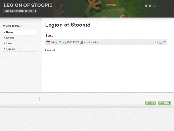 www.legionofstoopid.net