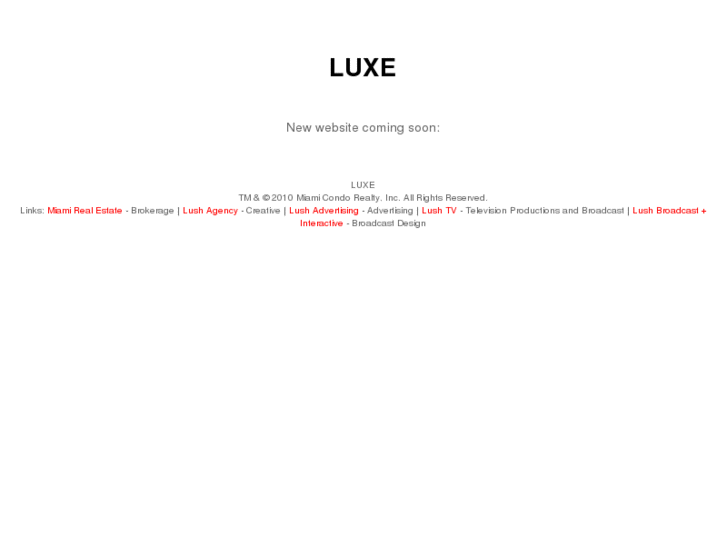 www.luxe.co.uk