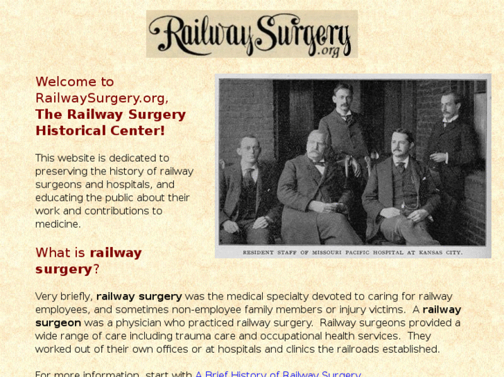 www.railwaysurgery.org