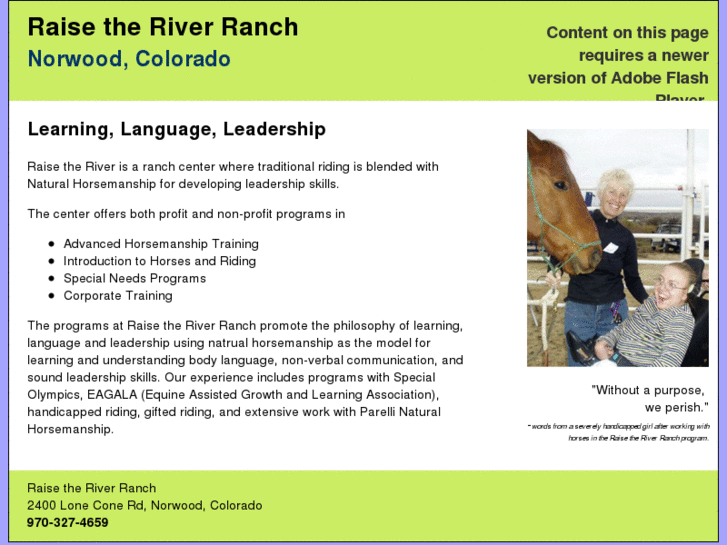 www.raisetheriverranch.com