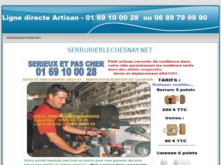 www.serrurierlechesnay.net