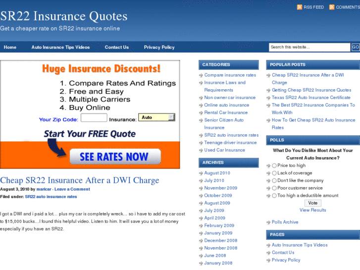 www.sr22insurancerate.com