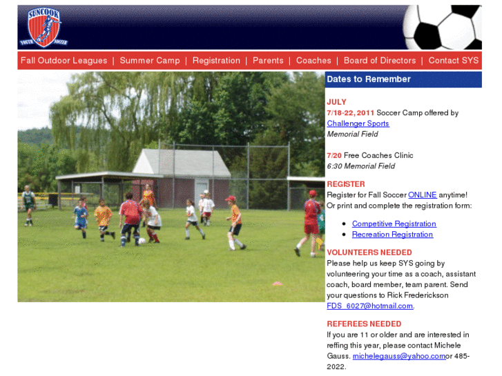 www.suncookyouthsoccer.com