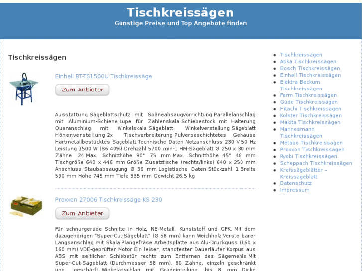 www.tischkreissaegen.info