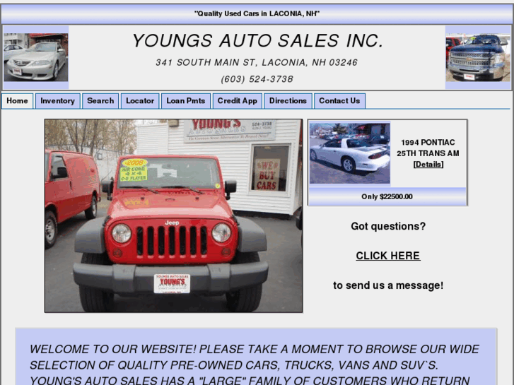 www.youngsautosales.com