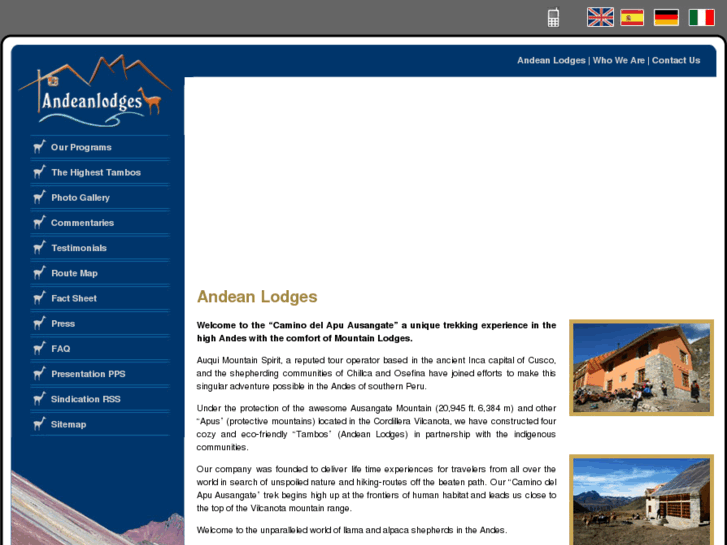 www.andeanlodges.com