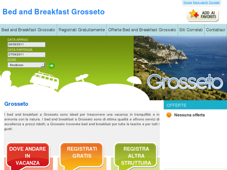 www.bedandbreakfastgrosseto.it