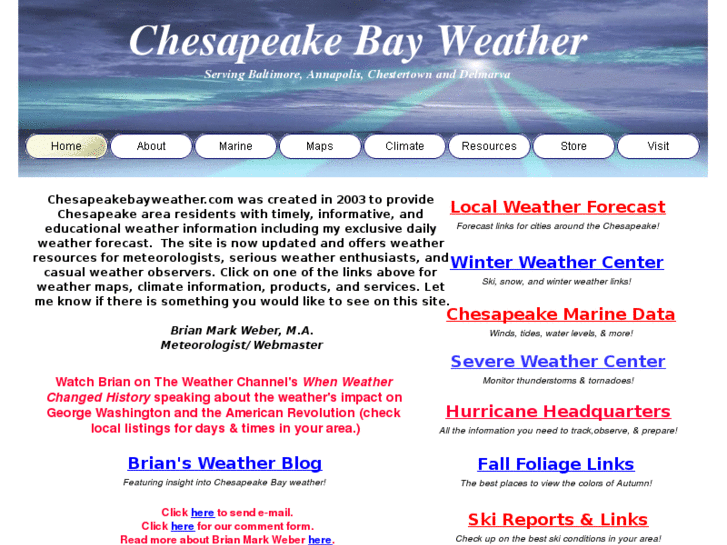 www.chesapeakebayweather.com