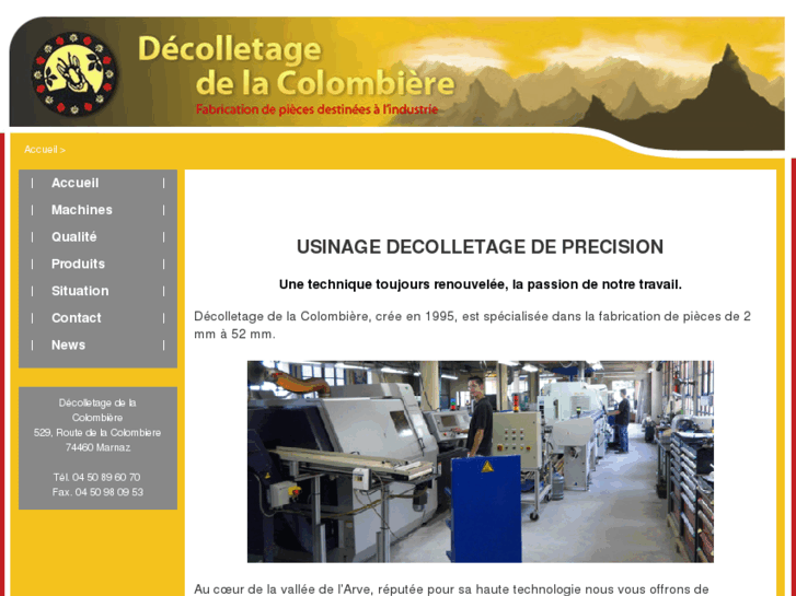 www.colombiere-decolletage.com