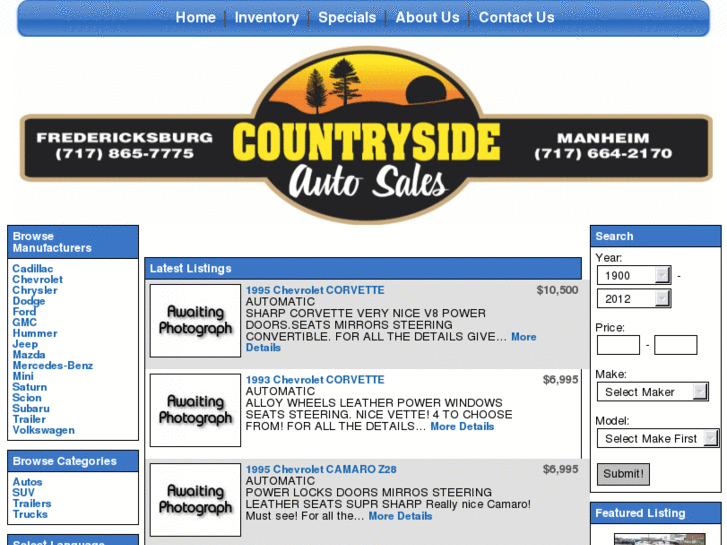 www.countrysideautosales.net