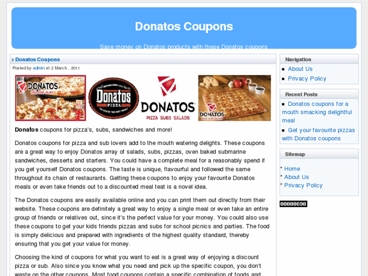 www.donatoscoupons.com