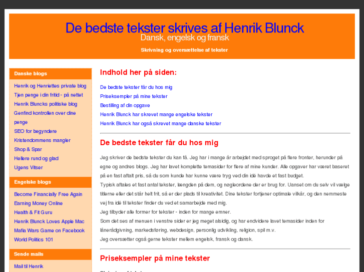 www.henrikblunck.dk