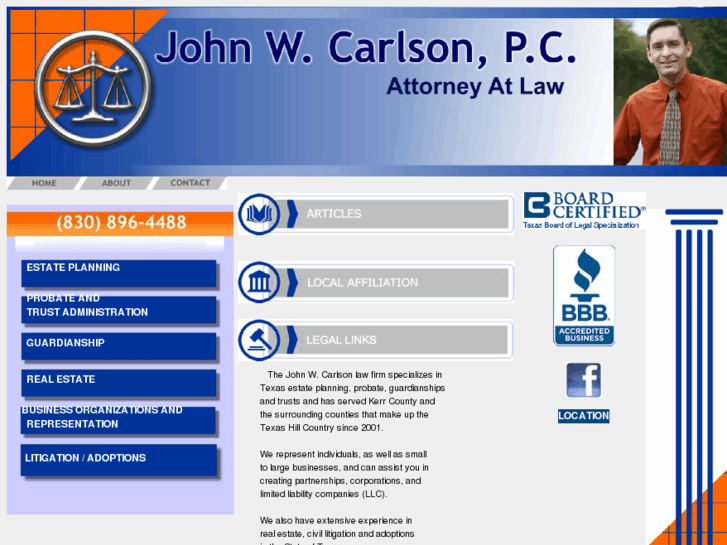 www.johnwcarlsonpc.com