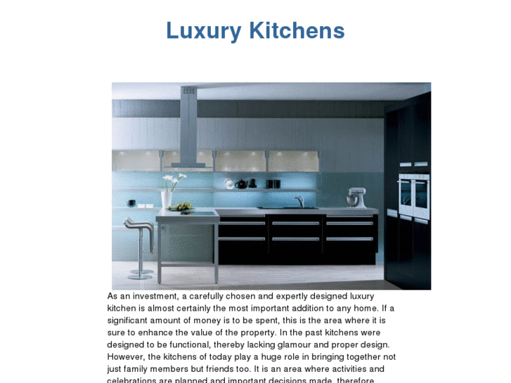 www.luxurykitchens.com