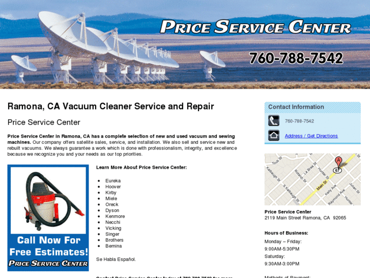 www.priceservicecenterramona.com